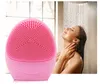 Masseur de visage brosse électrique en Silicone pour le visage nettoyage des pores nettoyant en profondeur brosse de nettoyage de la peau démaquillant