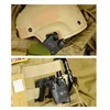 Outdoor Sports Airsoft Gear Accessory Tactical Flashlight Survival IR IFF Light Fast Helmet Safety Signal Light NO01-130B