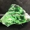 1000G редкий сырой зеленый обсидианский драгоценный камень хрустальный минеральный образец случайного размера свободно форма грубый натуральный вулканический стекло лавовые камни коллекционные