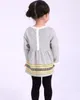 designer girl Dress kids clothes baby infant Knitted Princess sweater dresses Autumn Winter toddle children boutique clothing