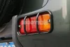 Accessori in metallo per auto paraurti posteriore fendinebbia telaio rivestimento copertura 2 pezzi per Suzuki Jimny 20072017