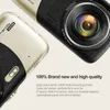 3.7 "Bil DVR -inspelare Dash Camera Car Black Box 1080p Full HD Dual Lens Front 140 ﾰ och bakre 120 ﾰ Wide View Vinkel LED Night Vision