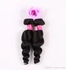 10A Virgin Hair Brasilian Loose Wave Obearbetad brasiliansk mänsklig hårbuntförlängning billig brasiliansk lös vågförlängningar6050015