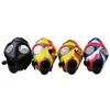 Siliconen Masker Creatieve Roken Pijp Gas Pijpen Acryl Bongs Tabacco Shisha Mix Kleur