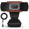 USB Bilgisayar Web Kamera Ile Mikrofon 1080 P 2.0 HD Webcam Kamera 30 derece PC Skype Laptop için Dönebilen Video Kayıt Webcam