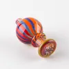 UV Color Glass Bubble Carb Cap 26mm For Flat Top Hookahs Quartz Banger Nails Water Bongs Pipe Dab Rigs