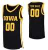 Men Women Youth 2020 NCAA Iowa Hawkeyes Jerseys 55 Luka Garza 10 Joe Wieskamp 25 Tyler Cook 15 Kriener 30 Lester Basketball Jerseys Custom