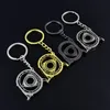 Roterbar motor Rotor Keychain Nyckelringstangentring