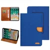 Universal Flip Stand Leather Tabletbers для iPad 10 10.2 Mini 6 Pro 9,7 Samsung Galaxy Tab 7 8 9 10 -дюймовый слот для карты.