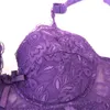 New deep v plus big sizes lace bras for women bralette underwear sexy lingerie super push-up bra291S
