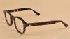 Estilista de marca inteira Eyeglasses Frames Lemtosh Glasses Frame Johnny Deppuality Round Men Myopia Opcional 1915 com case330g