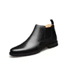 Scarpe da lavoro da uomo Stivaletti in pelle di mucca Martin Stivaletti di alta qualità Designer formale Slip-on Scarpa da sposa per feste Scarpe taglia US7.5-13