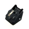 Promotion Black C14 Fuse Switch Inlet Male Power Supply Connector Plug, AC Switch 3Pin Inlet Module Plug+10A fuse