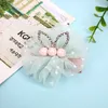 Neonate Barrette Kids Cute Dots Net Yarn Strass Corona Bunny Ear Forcine Bambini Barrettes Clip per capelli Accessorio per capelli 14692