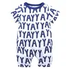 Baby Clothes 100% Cotton Infant Jumpsuits Short Sleeve Children Rompers Printed Newborn Climbing Clothes Cartoon Kids Outfits 6 Color DW2390