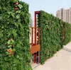 Environment artificial lawn artificial turf simulation plant wall lawn outdoor ivy fence bush plant walls for home garden wall decoration