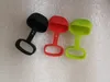 Tappo antipolvere in silicone Anelli a fascia in silicone a prova di polvere Anti Skid Sanitario Drip Tip Fit Cartuccia piatta Atomizzatori Baccelli Tappi di copertura