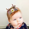Symulacja dla dzieci Flower Fairbands Dziewczyny kreskówkowe uszy królicze opaski na głowę Dzieci jednorożca urodziny