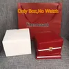 2023 Brand Watch Original Watch Boxes With Manual International Certificate Watch Accessories Book Card Carboxs Red Leather Box Bag C1