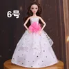 Schattige 30 cm 11 inch pop trouwjurk meisje speelgoed 28 mooie stijl kleding prinses jurk avondjurk kerst kind verjaardag G8480366