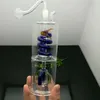 Sailing muet Hookah, Envoyer des accessoires de pot, bongs en verre, pipe à eau en verre, fumer, modèles de couleur expédiés