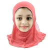 Letnie dzieci Zwiastowane Hijabs Iislamski Szalik Szaliki Drukowane Multicolor Headscarf Oddychająca Elastyczna Czapka Headwrap 10Colors 0-8years