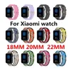 18mm 22mm 20mm Fabric band Nylon Watch Sport Strap Band For xiaomi watch Samsung Galaxy Gear S3 S2 Classic Bands Amazfit for huawei watch