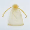 Multicolor Jewelry Bag Organza Drawstring Pouch For Jewelry Packaging Storage Wedding Favor Chirstmas Gift Wrap Bag Multi-size