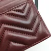 Fashion Credit Bank Card Holder Wave Classic Men Women Genuine Real Leather Zig Zag Mini Wallet With Box