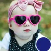 Lunettes de soleil pour enfants Nouvelles filles Love Heart Lunes de soleil Enfants Lunes de plage Kids Adumbral Peach Sun Glassements A33944821212