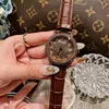 Dimini Women039S Models 360 ° Rotating Watch Diamonds New Ladies Watch Watch Personal Fashion Leather Strap Women039S WATC6609764