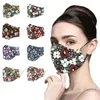 designer face mask fashion black reusable Anti-fog and dust PM2.5 printing masks with filter in stock