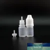 Пластиковые бутылки капельницы с ребенком Proof Safe Caps Советов Vapor Squeeze электронной Cig Длинного соском