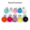 10PCS/SET Glass Daisy pipe Screen for Glass Hand Smoke Pipes Bowl Hole With Container Polychromatic Pyrex Flower Nail Bongs Ash Catcher Smoking Accessories