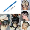 1 ensemble ciseaux à cheveux coiffure magique graver barbe copeaux de cheveux sourcils sculpter stylo cisailles tatouage barbier tondeuses