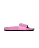 hommes et femmes Piscine rose Cuir Slides appartements pantoufles garçons filles logo piscine sans lacet sandales