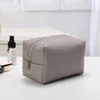 Alter Cobbler Direkter Deal Kosmetiktasche Home Möbel Aufbewahrung Handy Griff Mode Koreanische Edition Wash Bags Reine Farbe Textilmuster Top Qualität