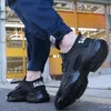 Men's Fashion Safety Shoes Work Shoes Resistance Steel Toe Work Boots Safety Lightweight Indestructable Shoe F25