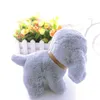 15 cm piccolo cucciolo di peluche ripiene di cani giocattolo bianco grigio blu bambole morbide per bambini giocattoli per bambini regali di festa di compleanno