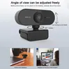 webcams 1080p Dynamic Resolution HD full Webcam With Built-in Sound Absorption Microphone