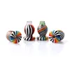 US Color Heady Smoking Carb Cap Fit Insert 19mmOD Wig Wag Style Glass Bubble Caps Per Quartz Banger Electric Dab Oil Rig