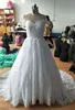 2019 Popular Off the Shoulder Sequined Appliques Ball Gown Wedding Dress Lace up Corset Back Bridal Gowns robes de mariée Petticoat Veil