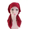 Fashion Muslim headscarf hat Turban Wigs headscarf cap Long Tail Scorpion Headwear Headband Pirate Hat Chemotherapy cap Hair Accessories DHL