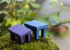 ミニ樹脂スツールチェアデスク置物マイクロ風景飾り園芸デコレーションDIY盆栽クラフト