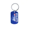 8 Styles Trump Keychains halsband Rostfritt stål Trump Tag Håll Amerika Great Keyring 2020 Donald Trump Train Key Chains GGA32238998743