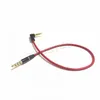 Câble Audio stéréo court de 30cm, 3.5mm mâle à mâle, connexion Audio AUX, cordon d'enregistrement, ligne Audio étendue, vente en gros