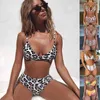 Fashion-women clothes Sexy Bikini Swimwear for women Designer Swimsuit Leopard Bikini Set 2019 Bathing Suit Summer Beach Wear drop shipping