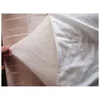 Smavia 소프트 실크 베개 100 % 코 튼 커버 실크 필러 침대 목 베개 제로 압력 사각형 직사각형 수면 수면 사용자 정의