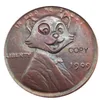 좀비 복사 동전 펜던트 액세서리 동전 골격 두개골에 직면 미국 (05) 호보 니켈 1,909 페니