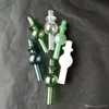 Multi-color bongs bocal acessórios, tubulações de óleo Burner Único vidro Bongos tubulações de água Cachimbo de vidro plataformas petrolíferas fumadores com conta-gotas